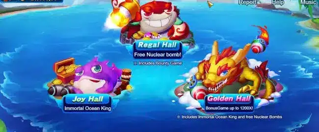 Bombing Fishing gemple Magicwinapp